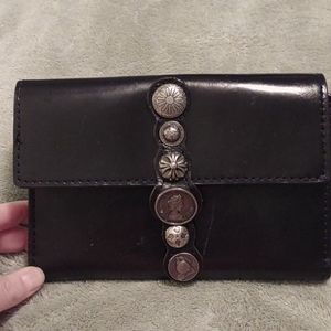 Patricia Nash Colli Renaissance Coin Trifold Wallet, Black